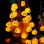 Halloween LED pumpkin lantern decorative lights