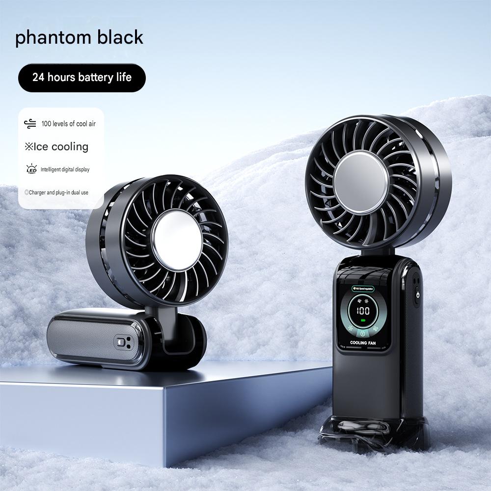 Semiconductor cooling handheld fan