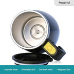 Automatic stirring cup coffee cup