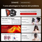 LED red and blue light Therapy Mask