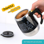 Automatic stirring cup coffee cup