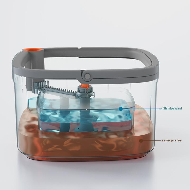 Square Spin Mop Bucket Set