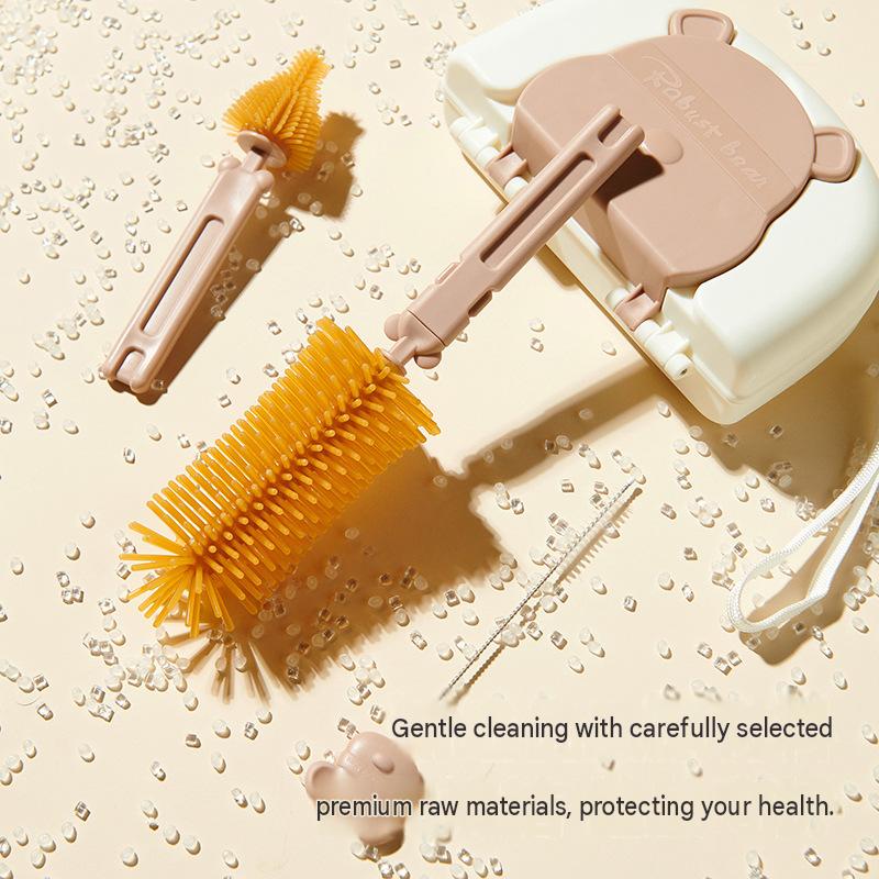 Travel Bottle Brush Kit
