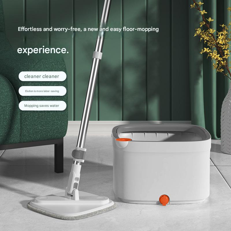 Square Spin Mop Bucket Set