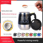 Automatic stirring cup coffee cup