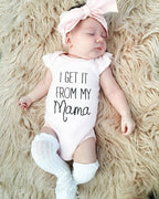 Summer new born baby clothes + headband 2 piece children's overalls
