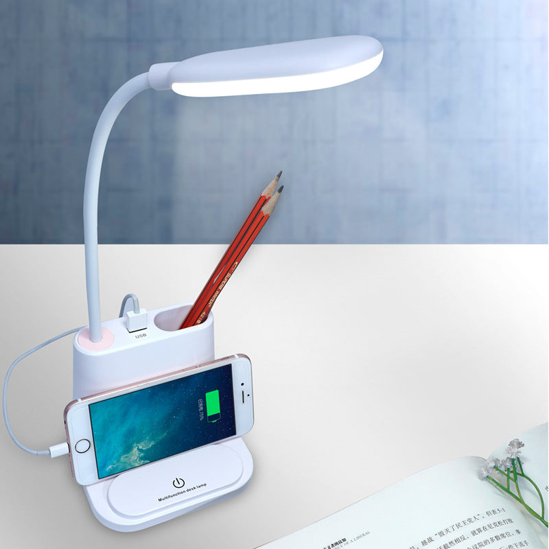 Multifunctional fan desk lamp