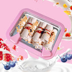 summer mini fried ice machine