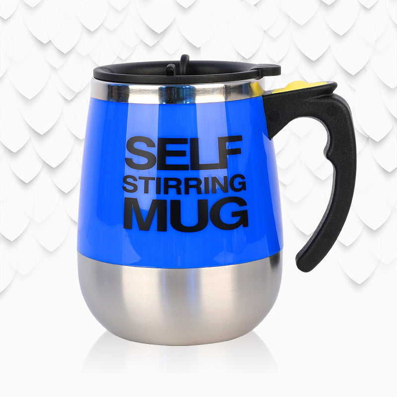 Automatic stirring cup coffee cup
