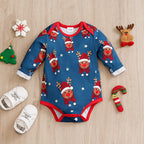 Christmas newborn crawling clothes