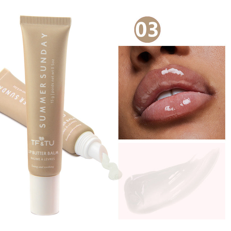 Lip gloss butter