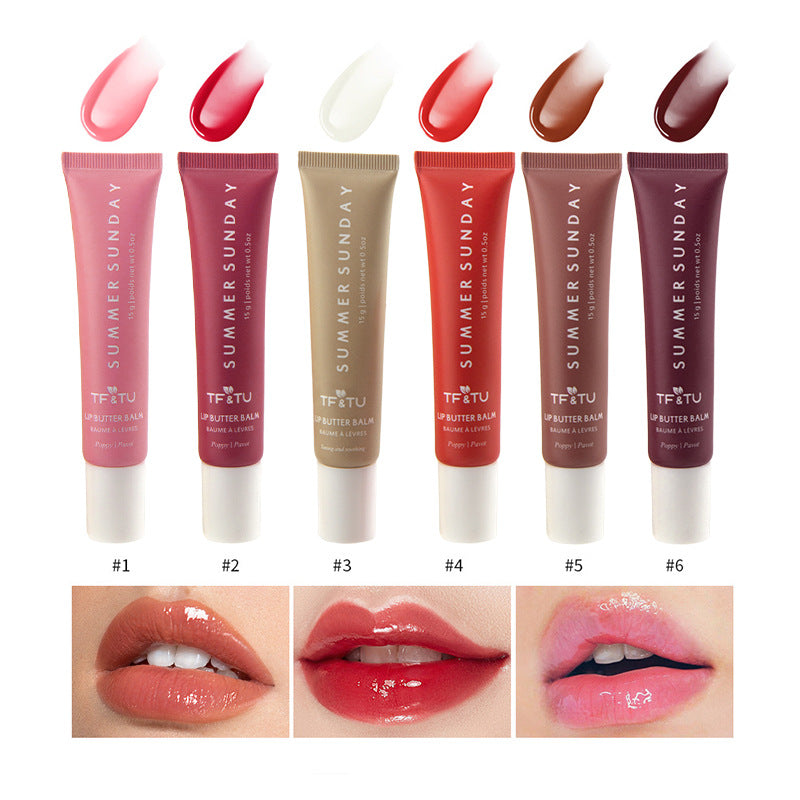 Lip gloss butter