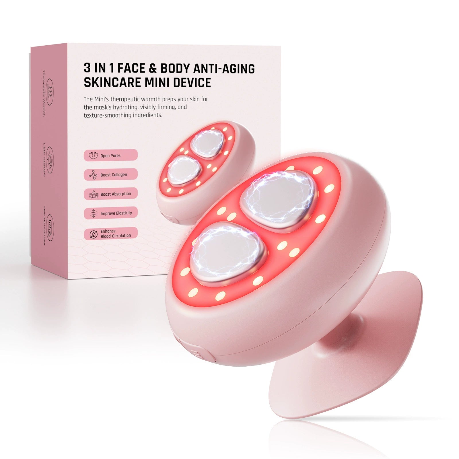 New 7-color light handheld beauty instrument