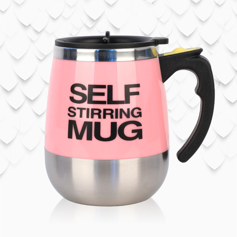 Automatic stirring cup coffee cup