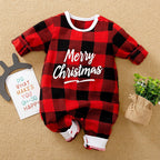 Christmas newborn crawling clothes