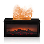Black Flame Fireplace Humidifier on a white background