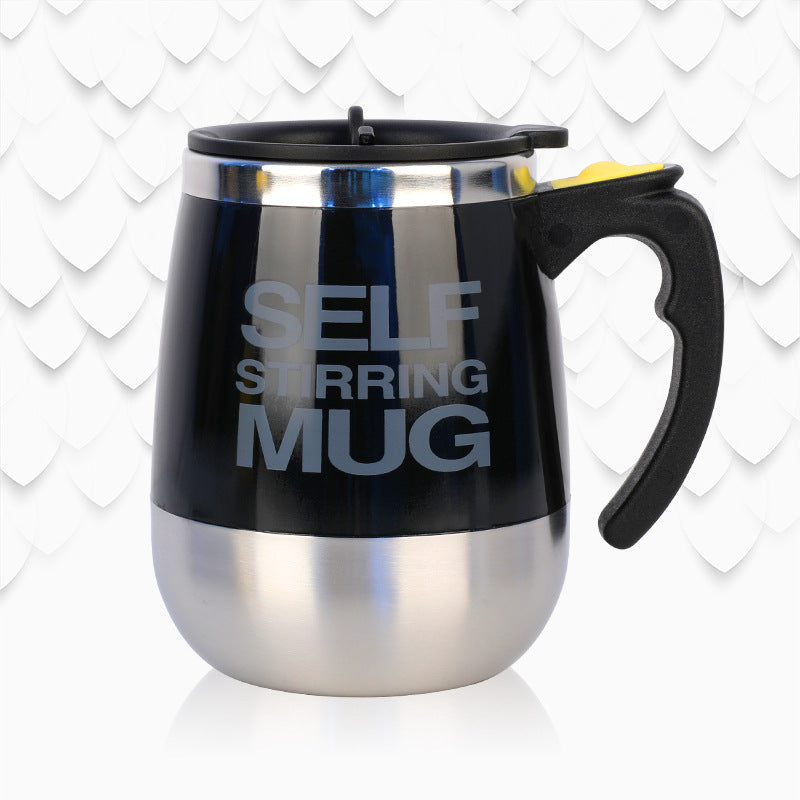 Automatic stirring cup coffee cup
