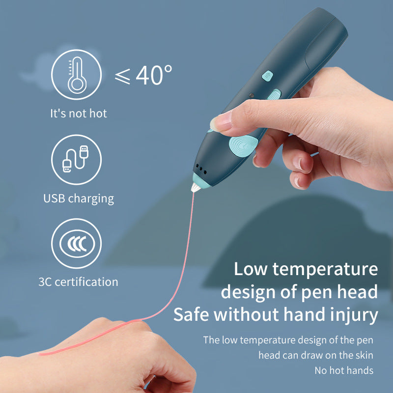 Non-Scalding 3D Printing Pen
