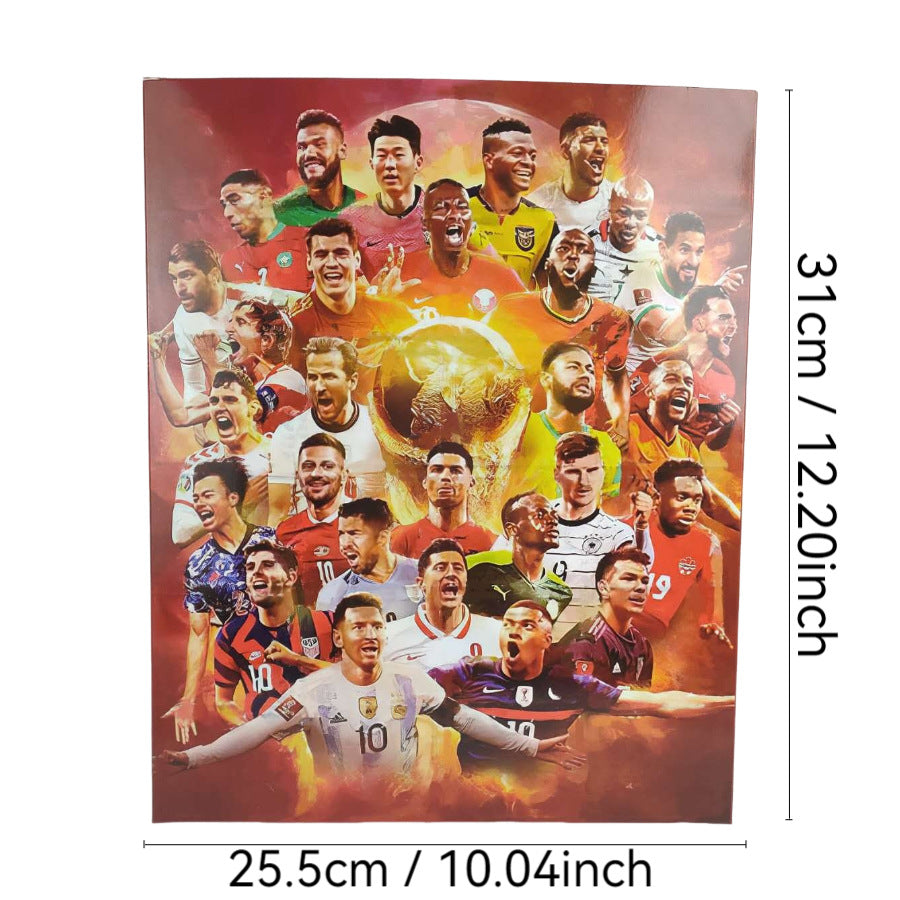 World Cup PVC football star figurines