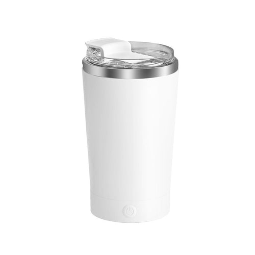 Automatic stirring cup