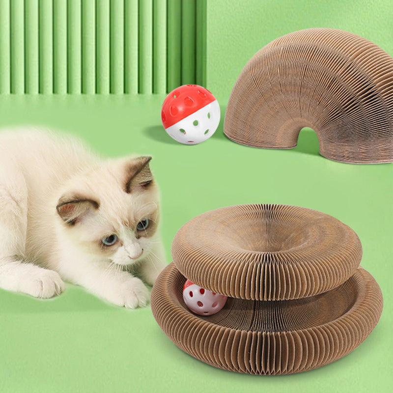 Pet Accordion Scratch Toy