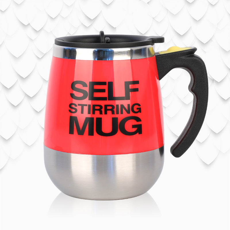 Automatic stirring cup coffee cup