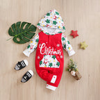 Christmas newborn crawling clothes