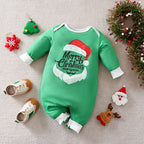 Christmas newborn crawling clothes