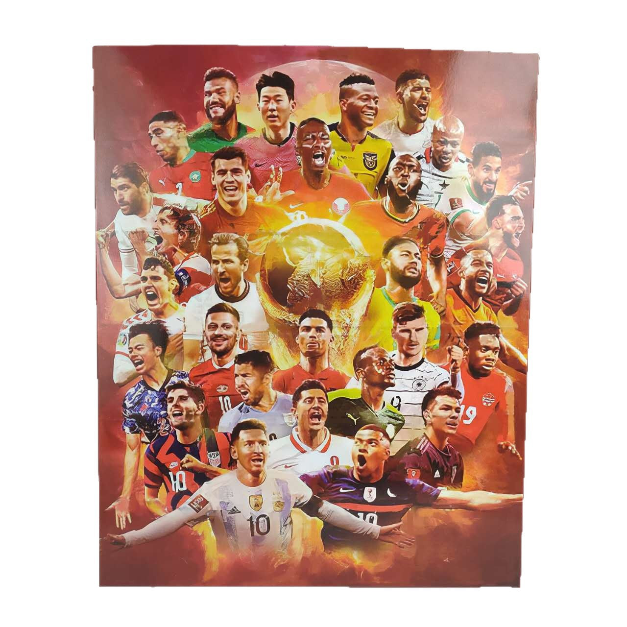 World Cup PVC football star figurines
