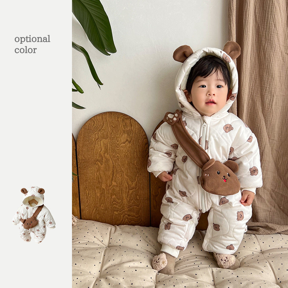 Winter cotton baby clothes