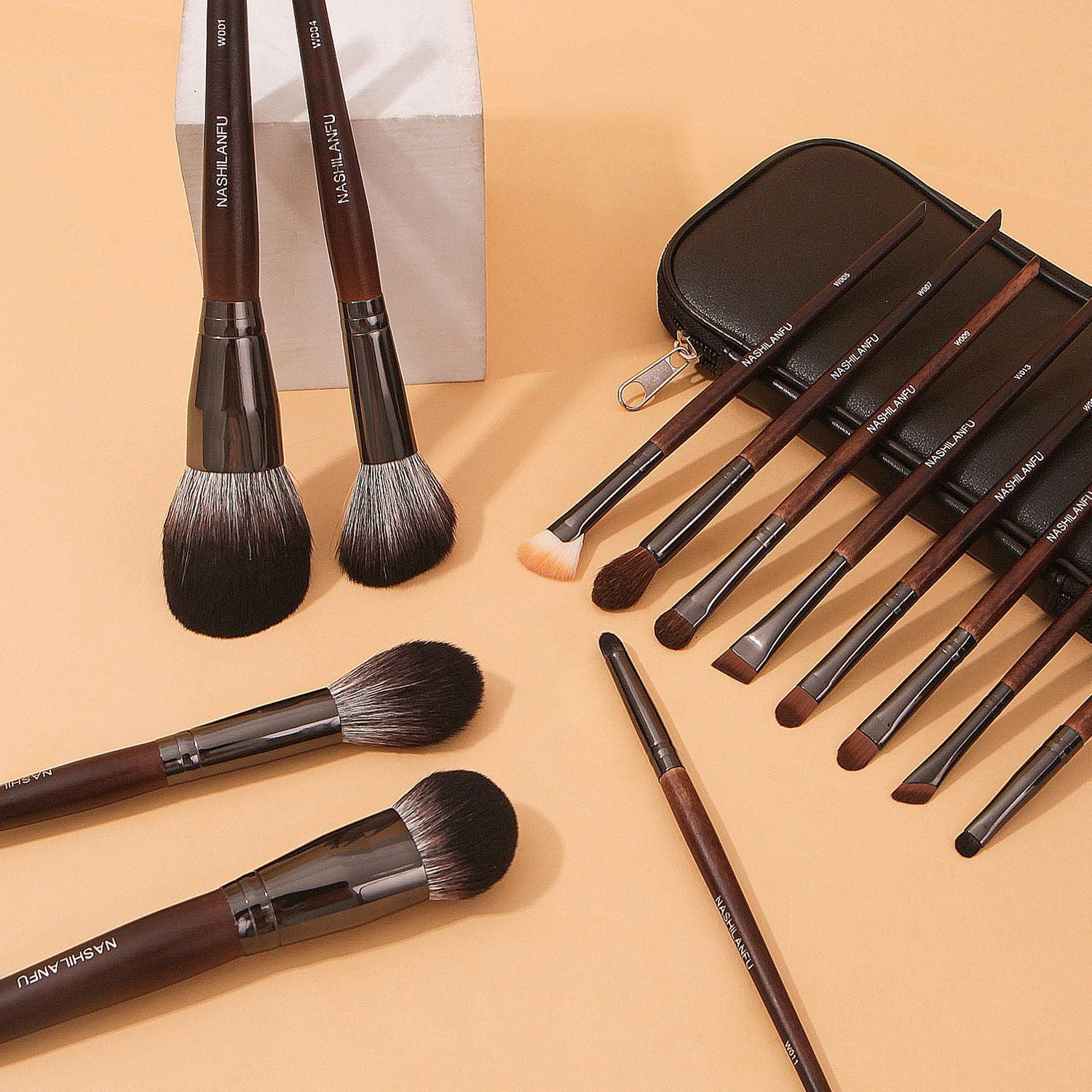makeup brush beauty tool set