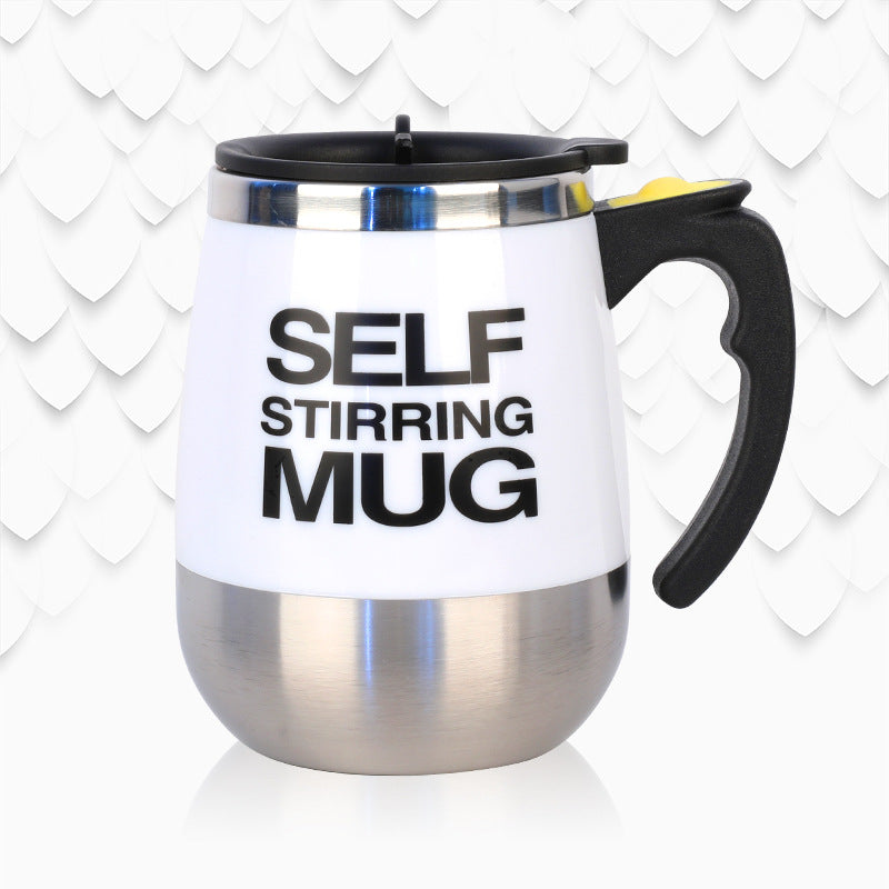 Automatic stirring cup coffee cup