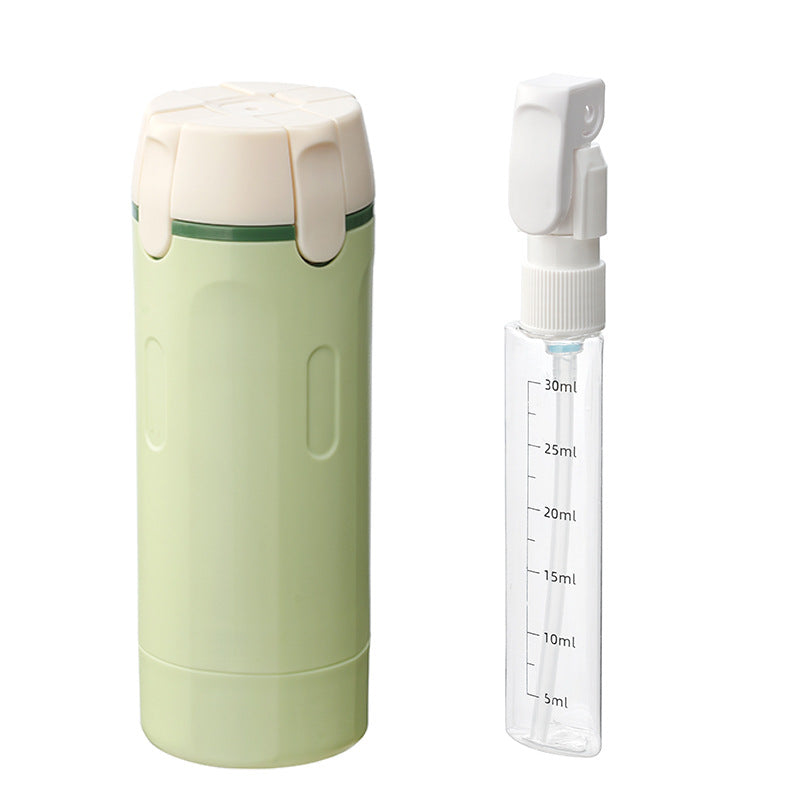 4-in-1 travel-sized bottle