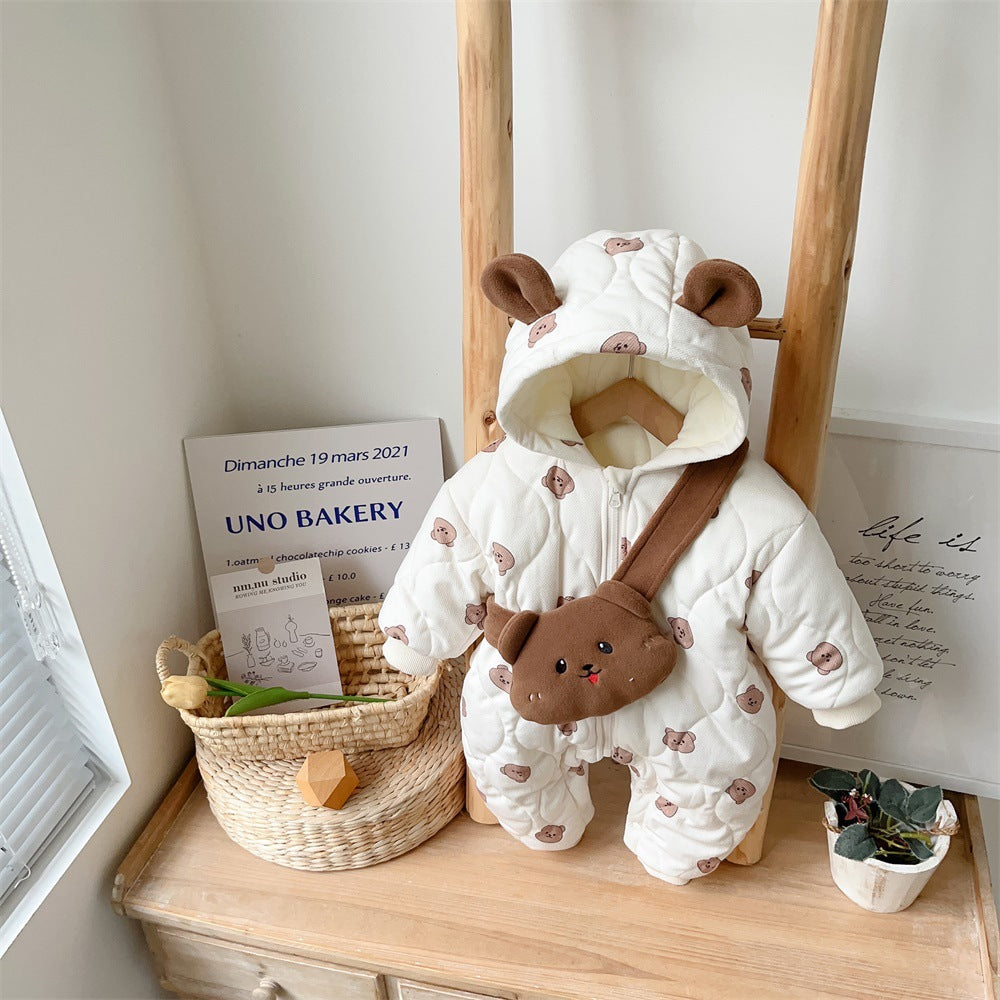 Winter cotton baby clothes