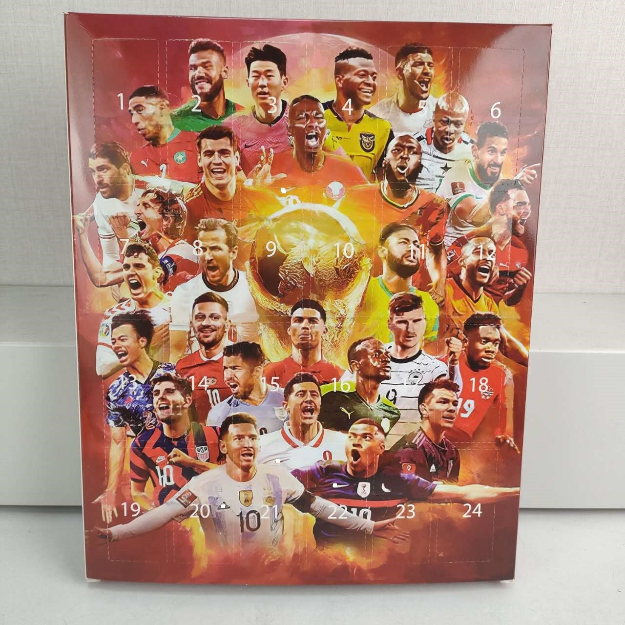 World Cup PVC football star figurines