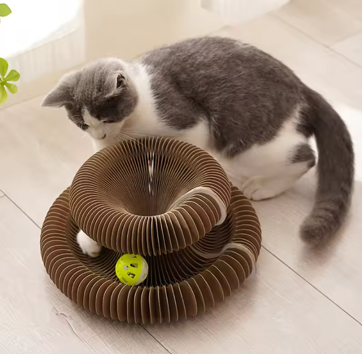 Pet Accordion Scratch Toy