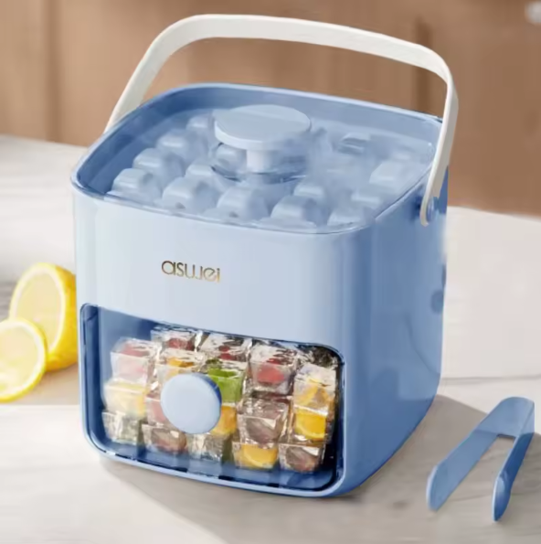 Press Type Ice Cube Molder