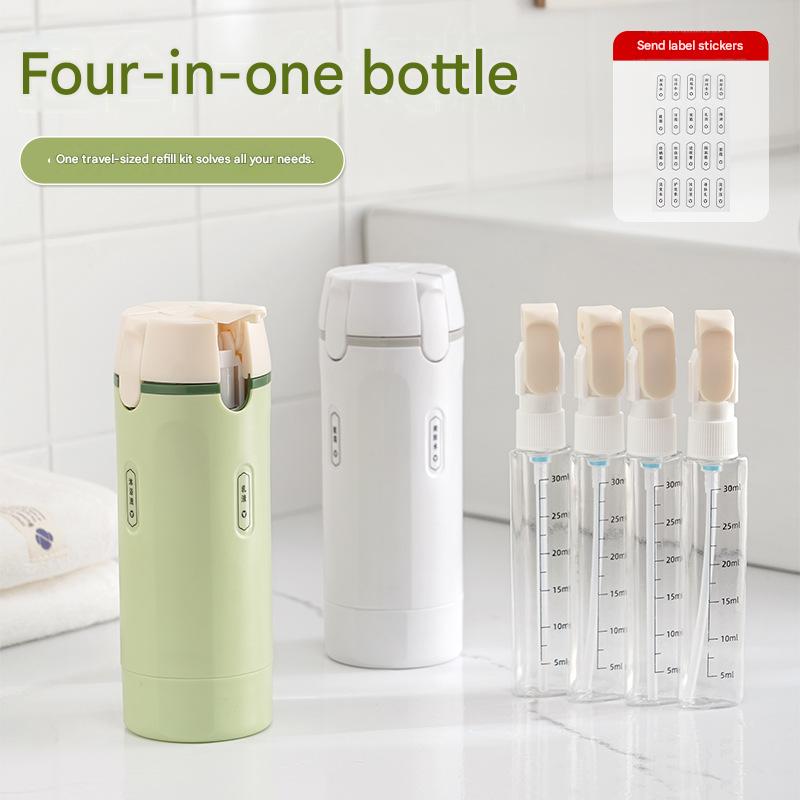 4-in-1 travel-sized bottle