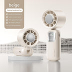 Semiconductor cooling handheld fan
