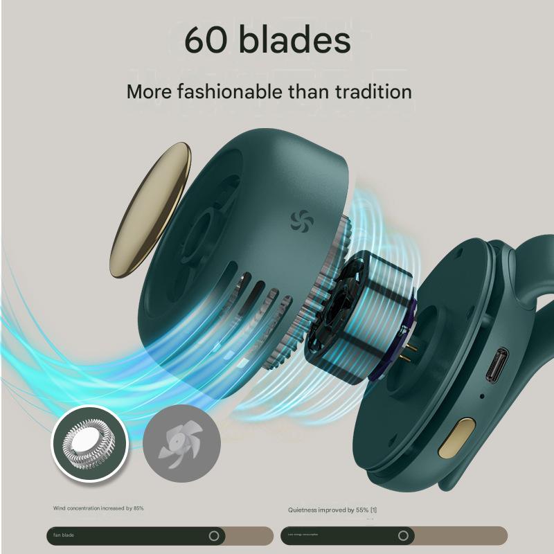 Mini Bladeless Clip Fan