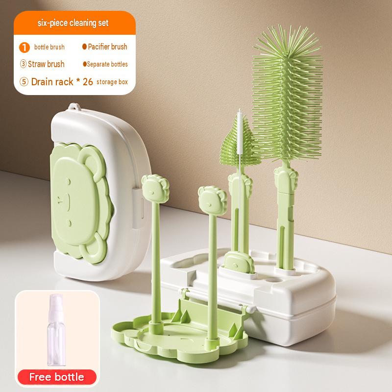 Travel Bottle Brush Kit