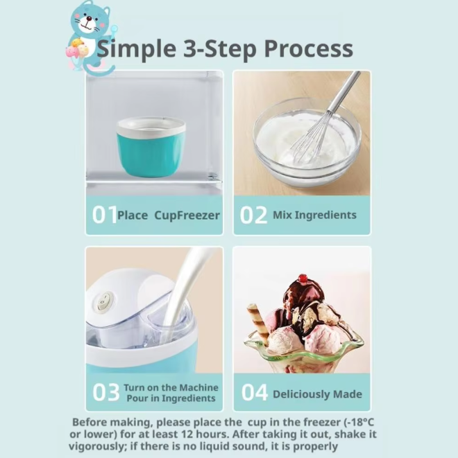 Ice Cream Maker Machine