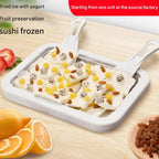 summer mini fried ice machine