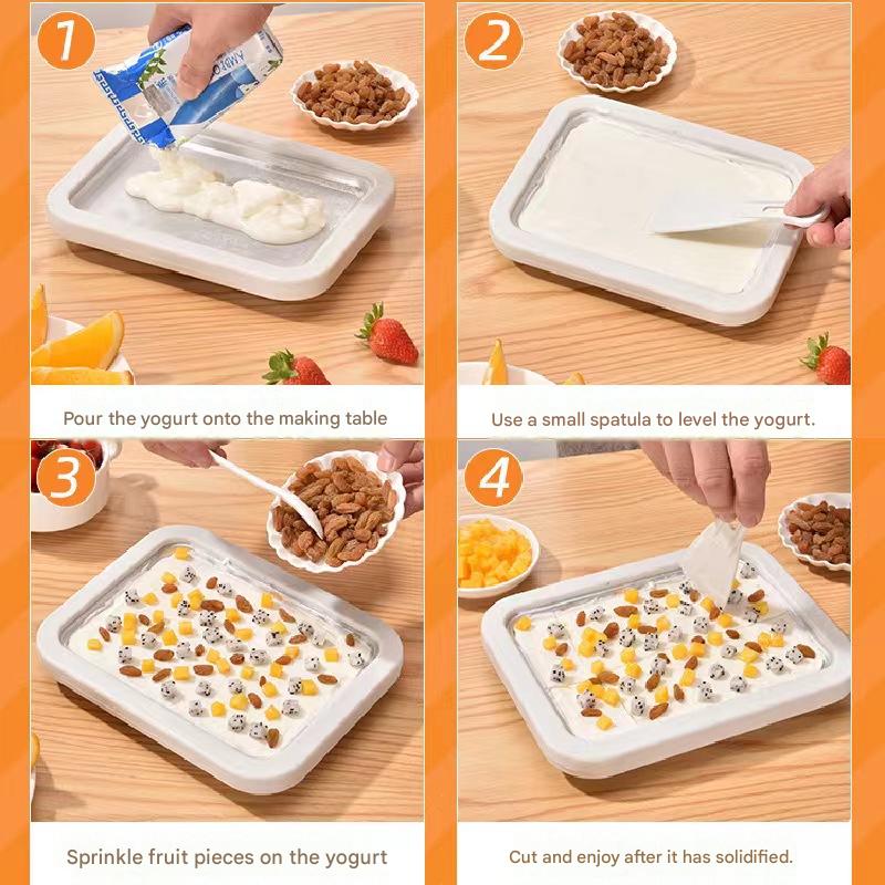summer mini fried ice machine