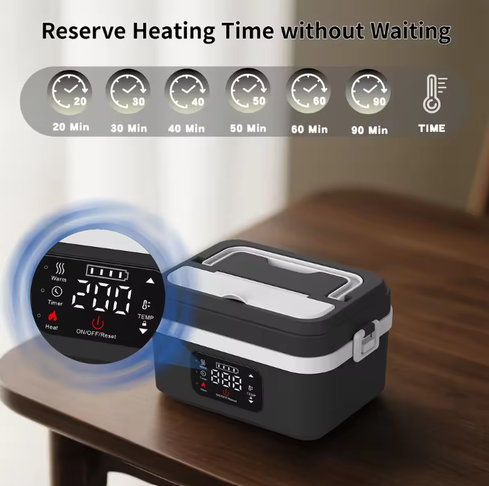 Rechargeable Food Heater with LCD