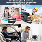 Rechargeable Food Heater with LCD