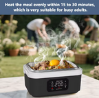 Rechargeable Food Heater with LCD