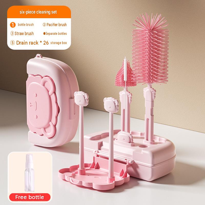 Travel Bottle Brush Kit