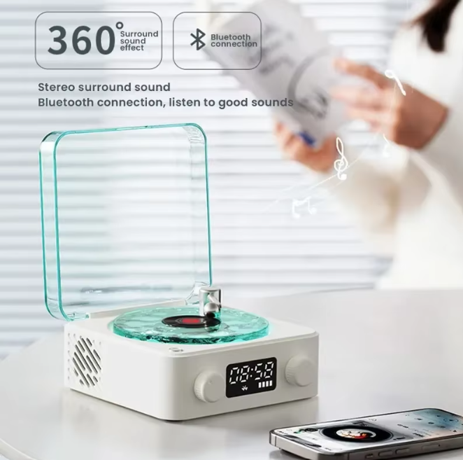 Vinyl Wireless Bluetooth Speaker